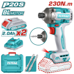 Total TIRLI2023 Cordless impact driver 230Nm - Image 2