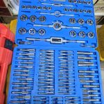 110-piece metric tap and die set