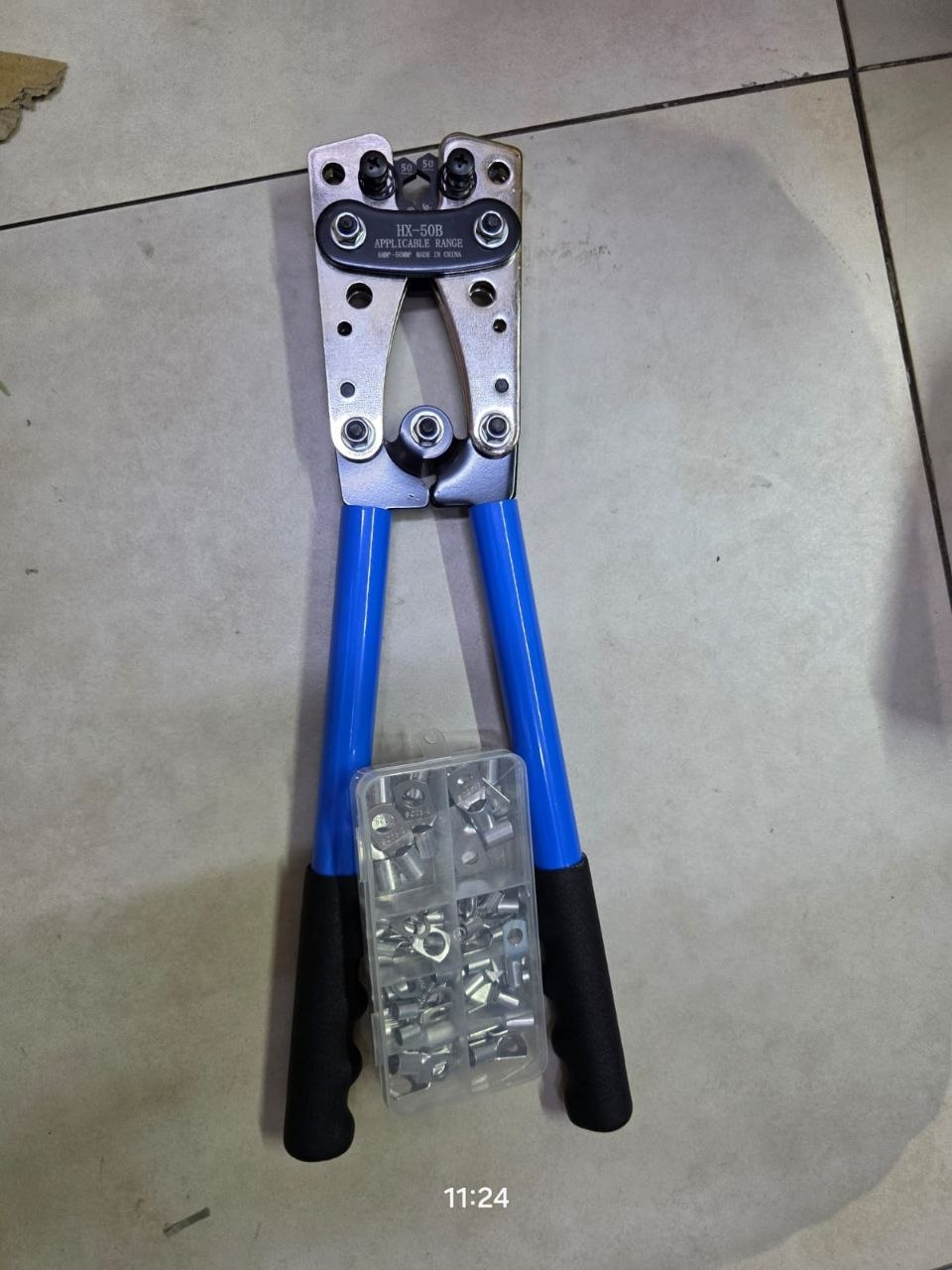 2a4ff412-eefe-44b2-9ffb-ac1537a02a9f 5_60mm² cable lugs crimping tool - Image 1