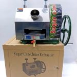 Stainless steel manual sugar cane juicer