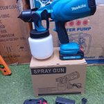 Cordless HVLP paint spray gun