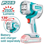 Total Cordless work lamp 20V - Image 2