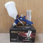 H-827 HVLP gravity feed paint spray gun