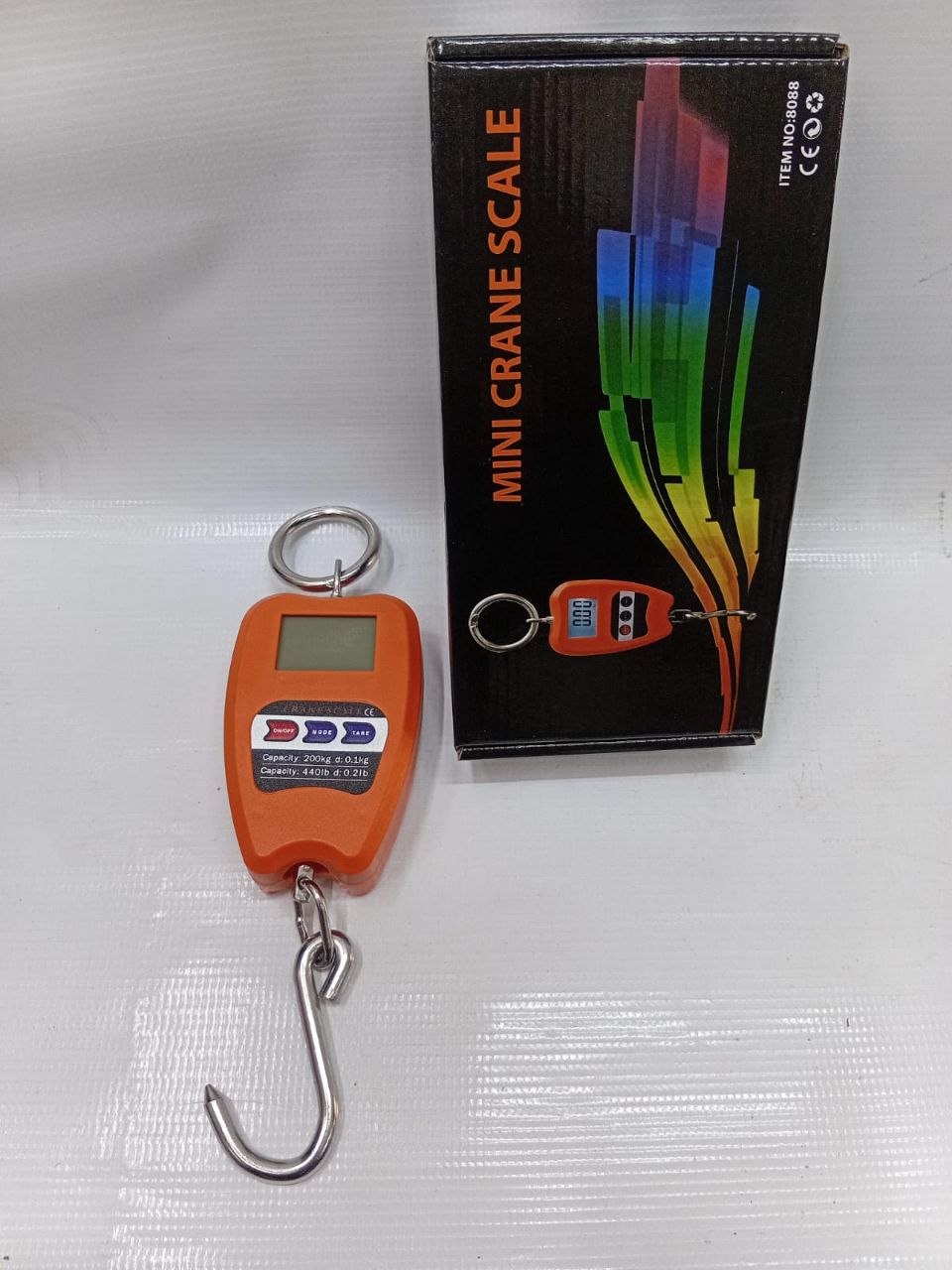 b640e58d-cdd5-4a0c-b2aa-61ae34b90fef Model 8088 Mini Crane Scale 200KG - Image 1
