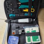Portable network repair tool kit