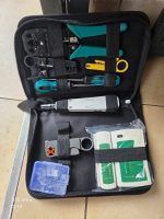 Portable network repair tool kit