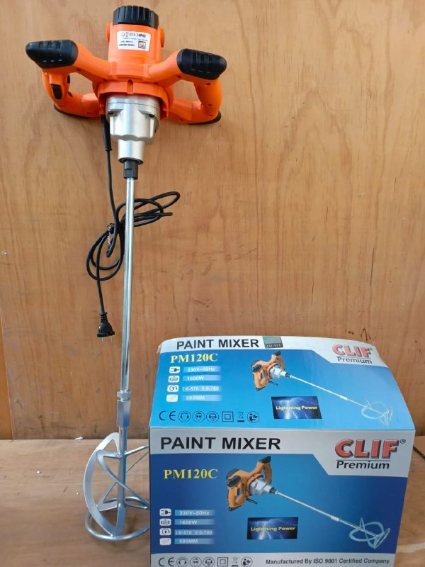 fc971e68-6c98-4066-8f74-630538c65716 CLIF Premium paint mixer 1600W - Image 1