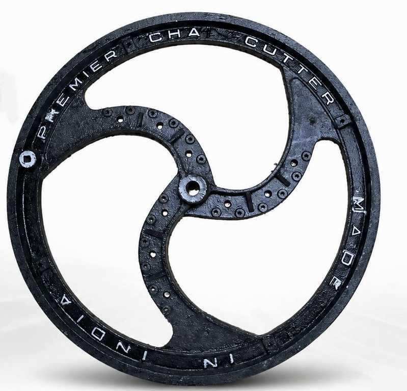 032a7ebd-de36-45d9-a20a-eb8125875406 Premier 3-blade chaff cutter wheel - Image 1