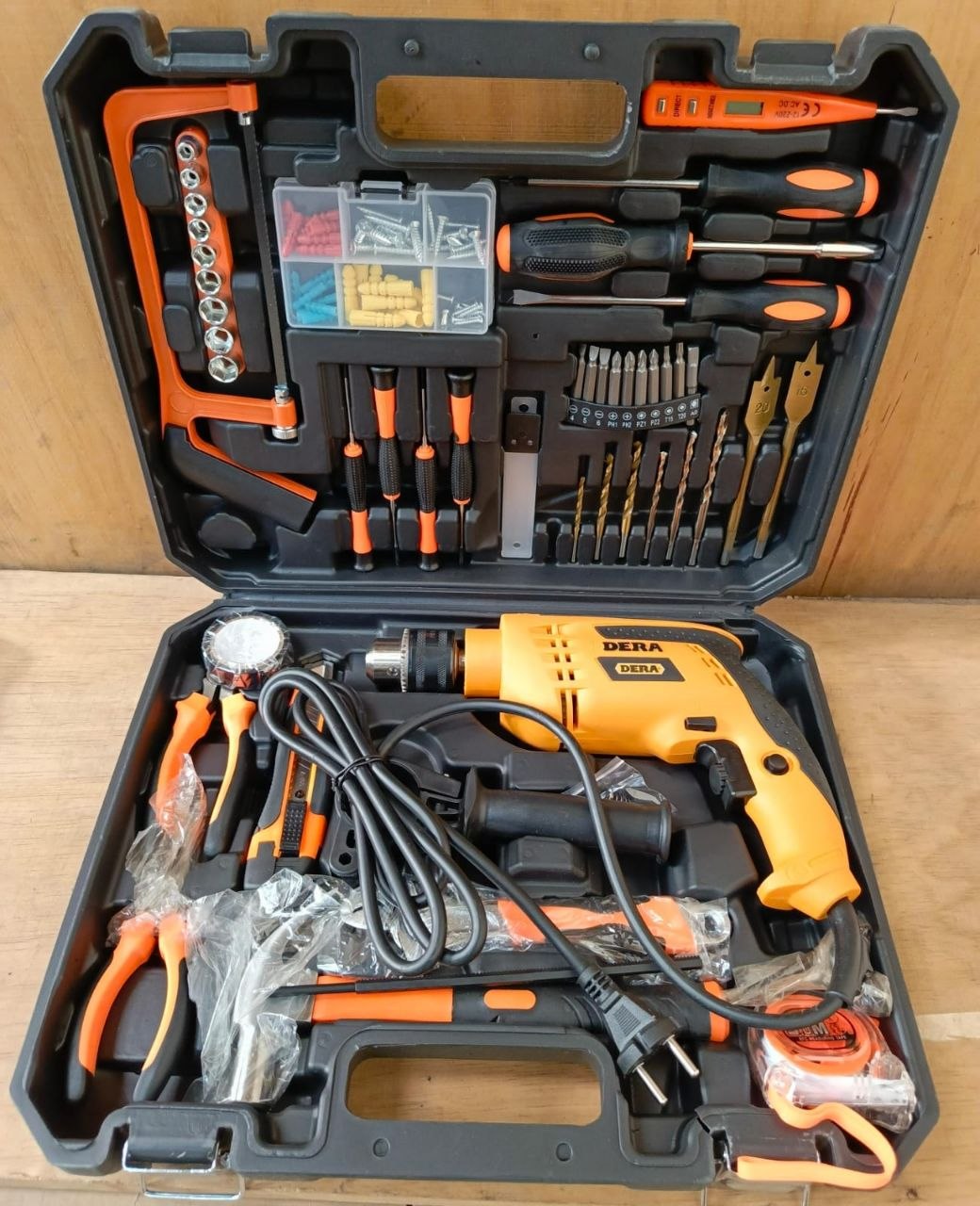 303dee3d-ebef-4116-a413-612d833eea32 Dera 750W power tool kit - Image 1