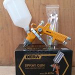 Dera Model H-827A HVLP (High Volume Low Pressure) air spray gun set