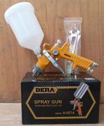 Dera Model H-827A HVLP (High Volume Low Pressure) air spray gun set