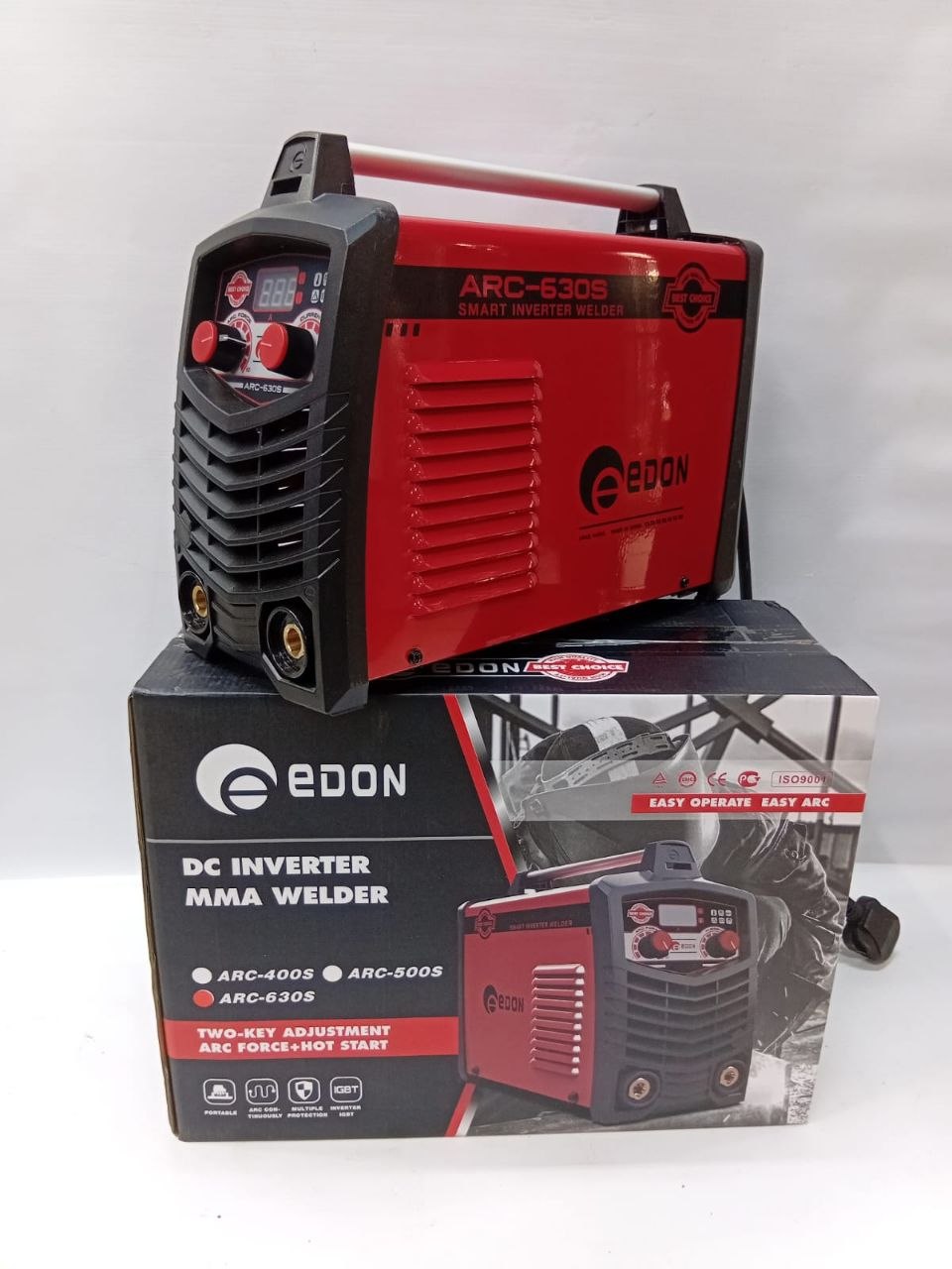 55aa630b-eb1b-4c9c-8ad0-9fea948e31a2 Edon Arc-630S Smart Inverter Welder - Image 1