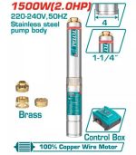 Total TWP55506 4" Deep well pump 550W(0.75HP) 64M - Image 3