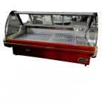 2-meter long Premier brand refrigerated meat display