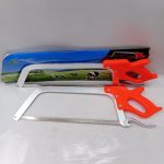 Hand meat saw orange