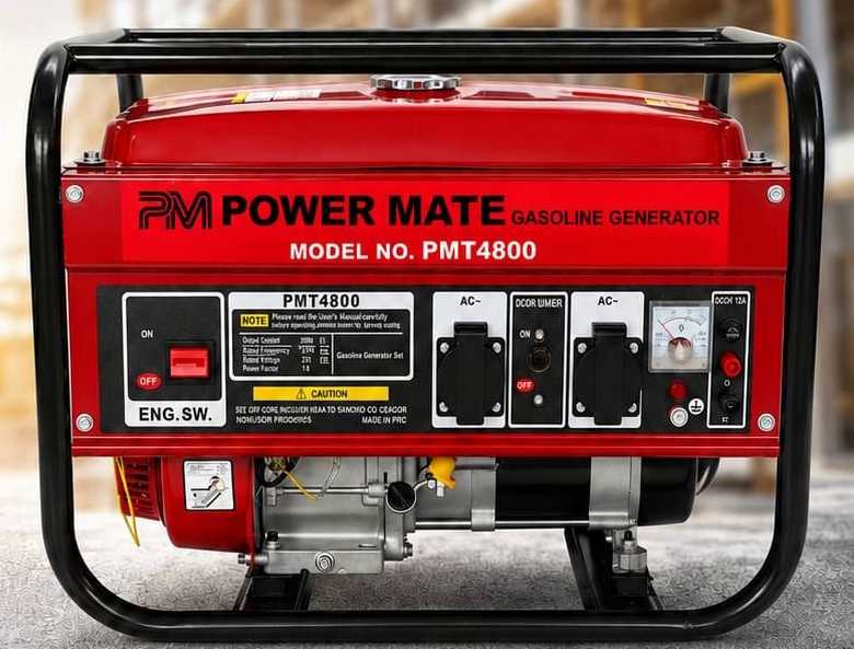 fefe3343-8c31-45eb-9554-d0ed152e1a9c Power Mate PMT4800 gasoline generator 3.0Kw - Image 1